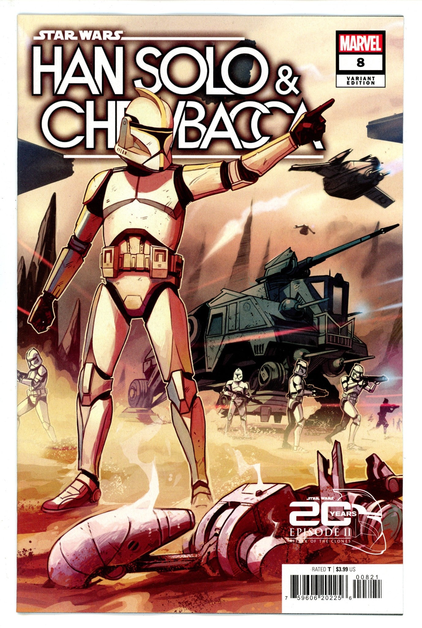 Star Wars Han Solo Chewbacca 8 Anniversary Variant (2022)