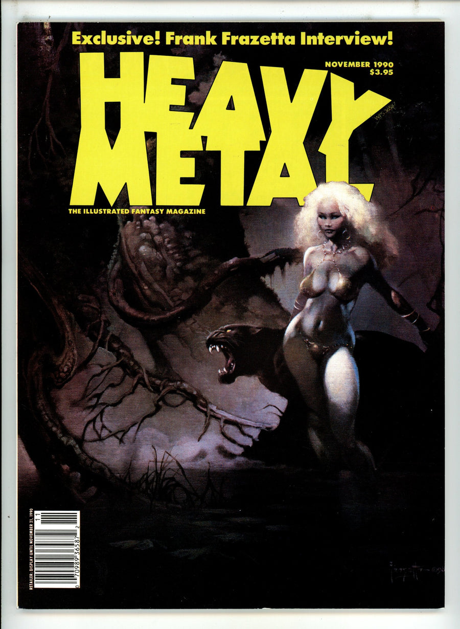 Heavy Metal Vol 1990 November VF/NM (1990)