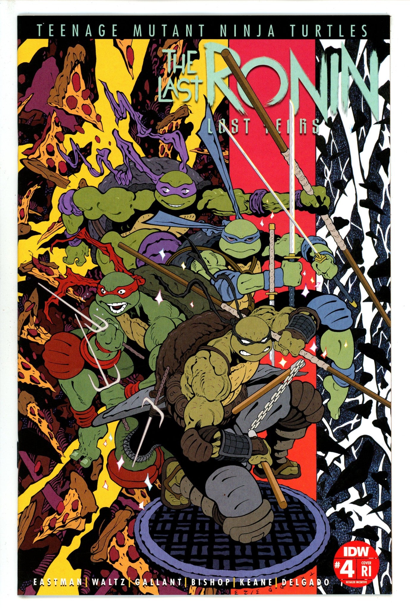 Teenage Mutant Ninja Turtles Last Ronin Lost Years 4 Moore Incentive Variant NM (2023)