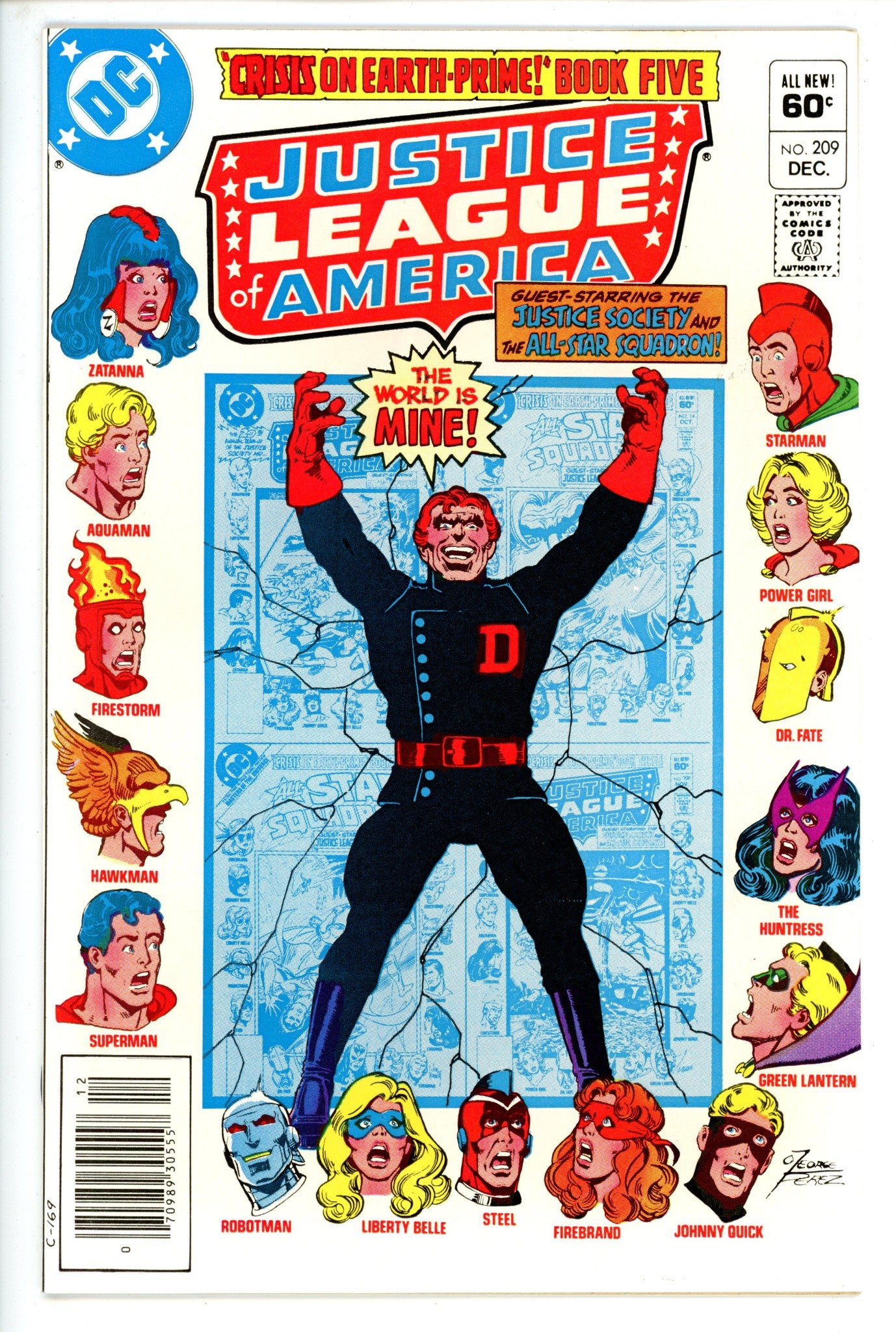 Justice League of America  209 Newsstand