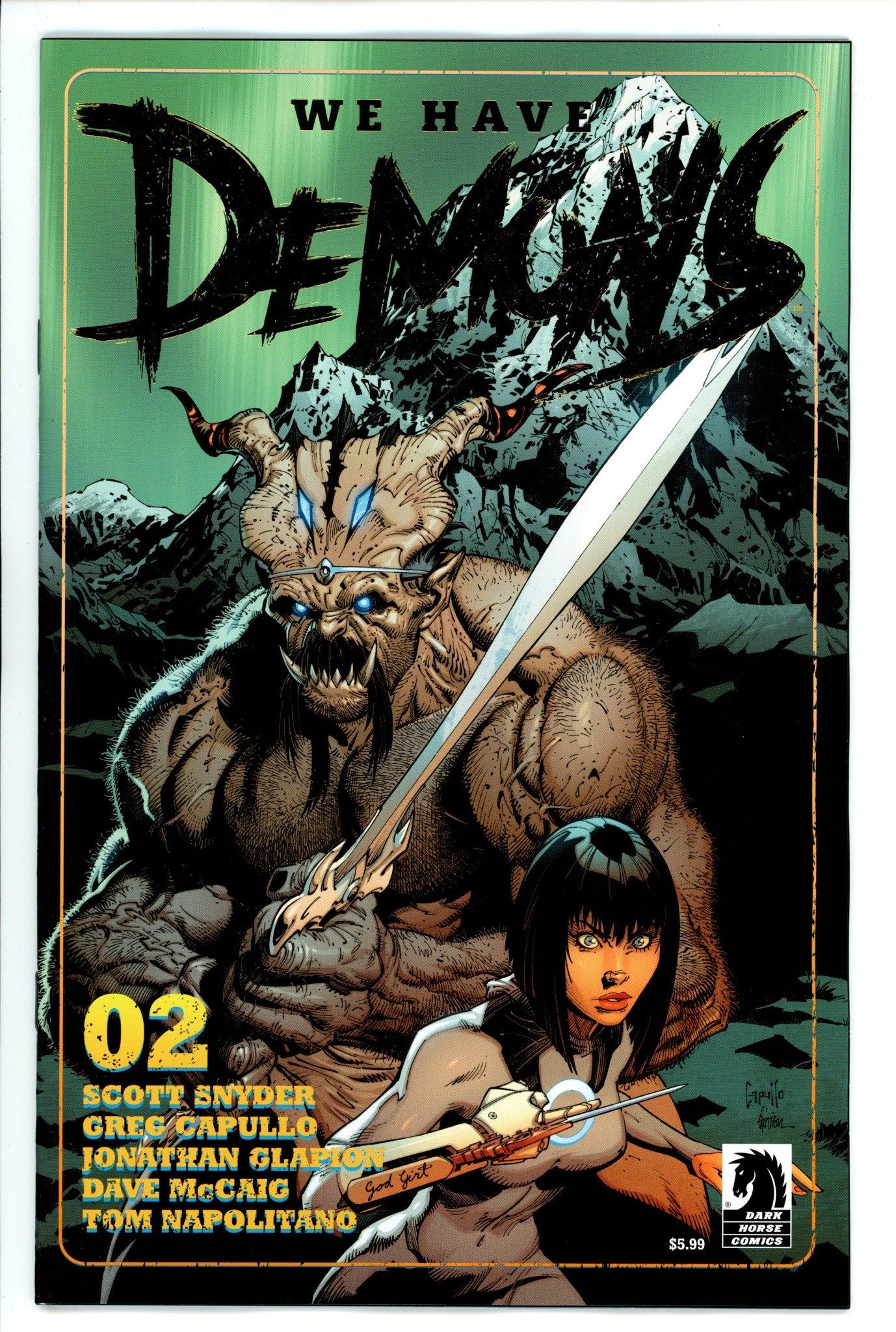 We Have Demons 2 Foil Capullo Variant (2022)