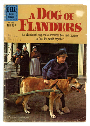 Four Color Vol 2 1088 Dog Of Flanders Art Back Cover FR/GD