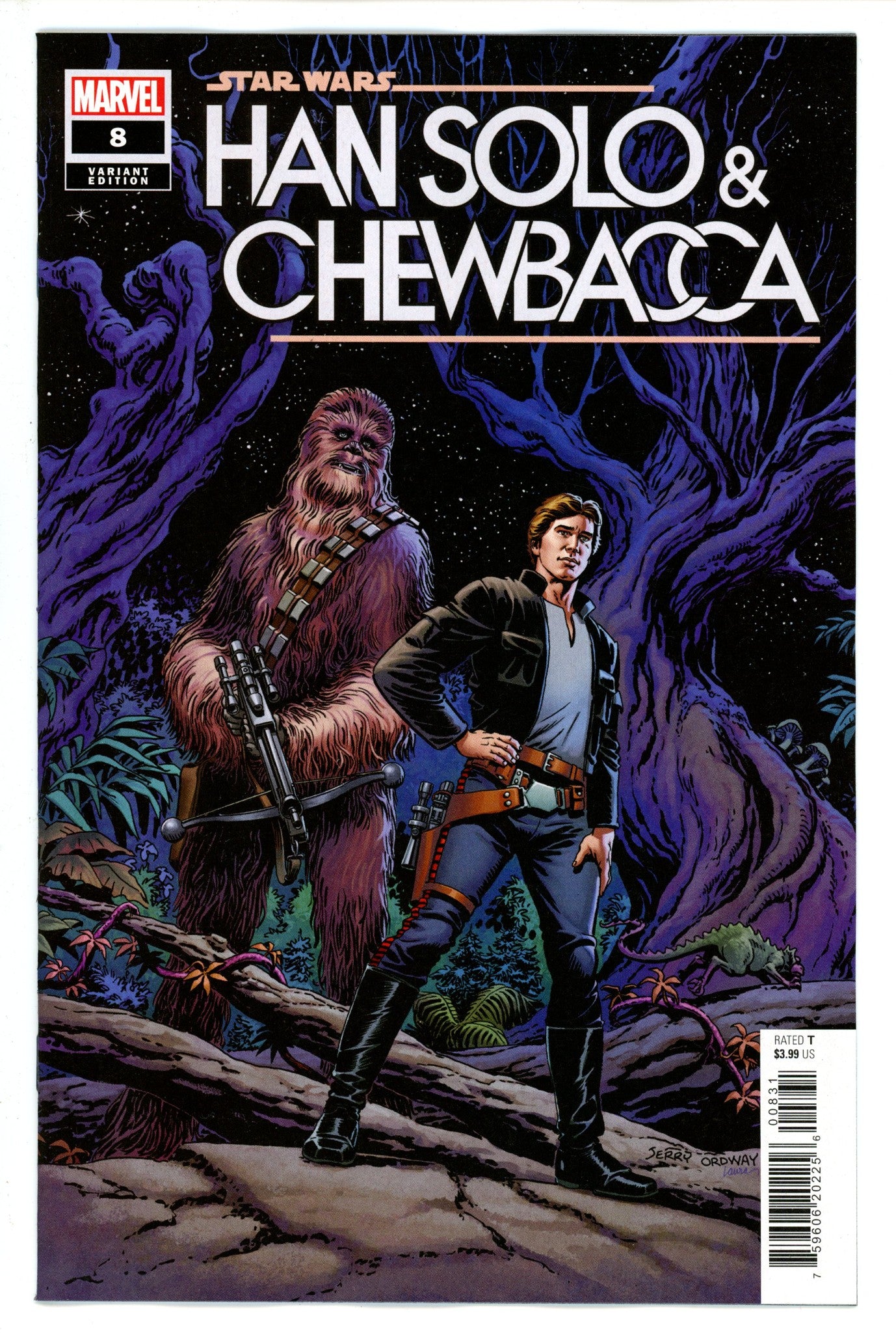 Star Wars Han Solo Chewbacca 8 Ordway Variant (2022)