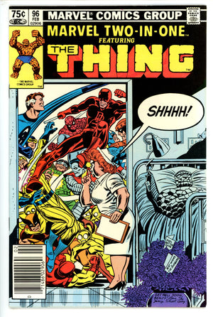 Marvel Two-in-One Vol 1 96 Canadian NM-