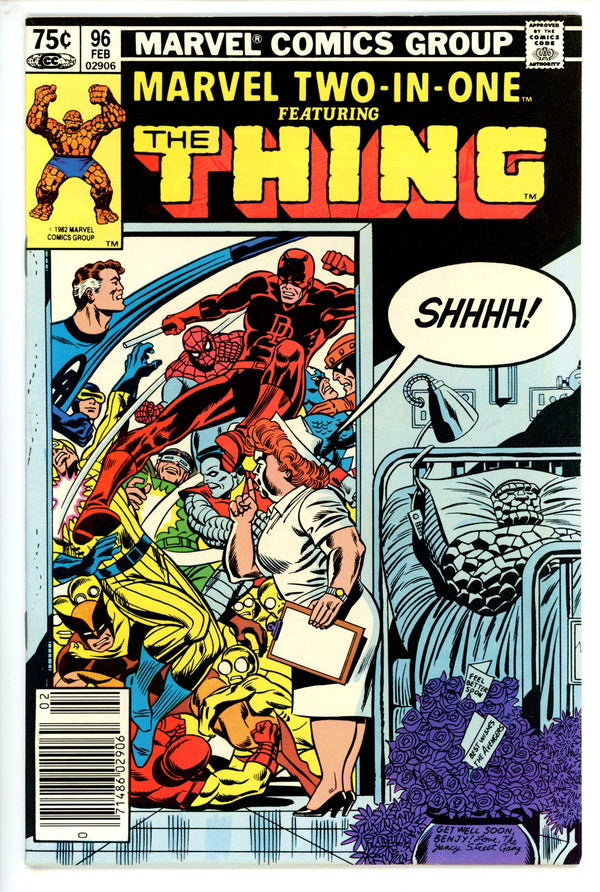 Marvel Two-in-One Vol 1 96 Canadian NM-