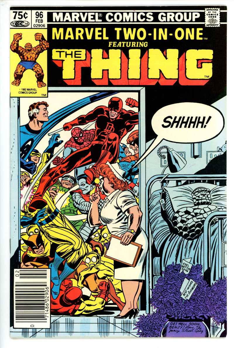 Marvel Two-in-One Vol 1 96 Canadian NM-