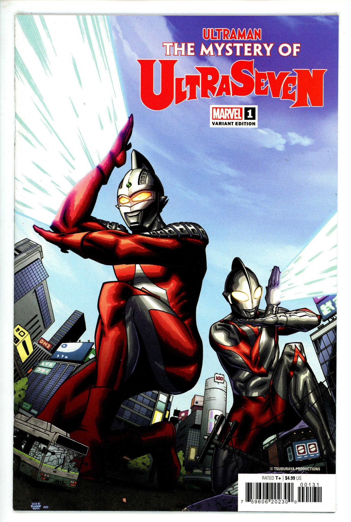 Ultraman Mystery of Ultraseven 1 Roche Variant (2022)