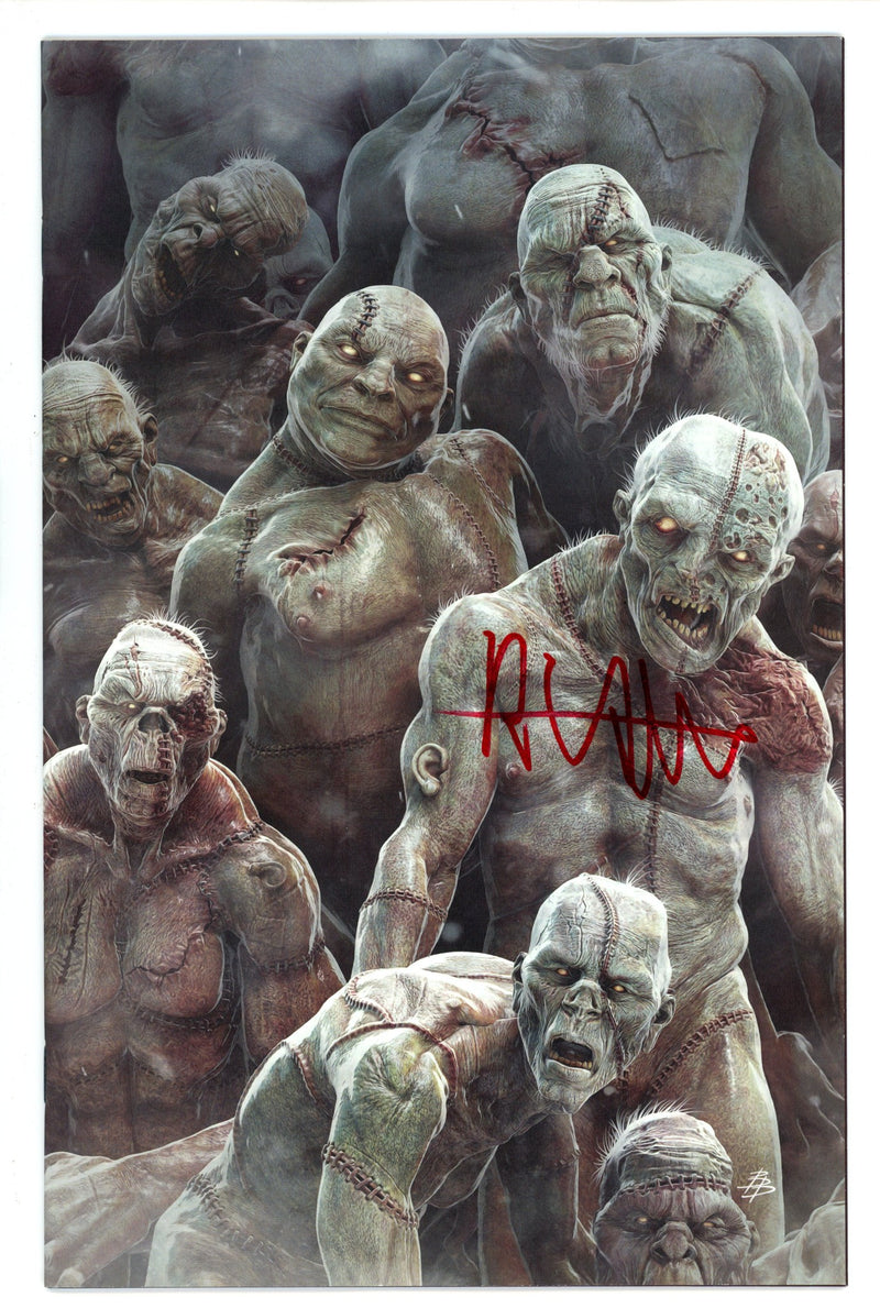 Stuff of Nightmares 1 Barends Virgin Variant Signed RL Stine NM+