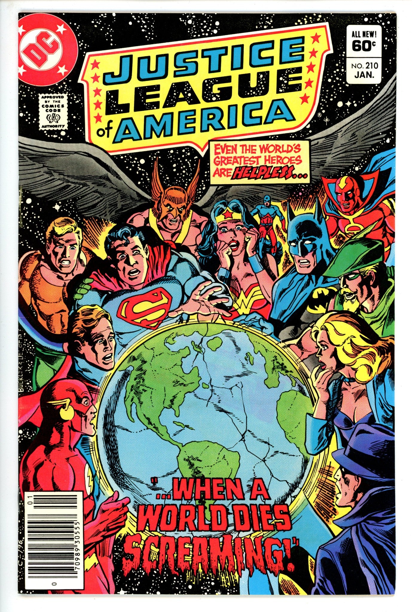 Justice League of America  210 Newsstand