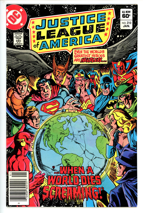 Justice League of America  210 Newsstand