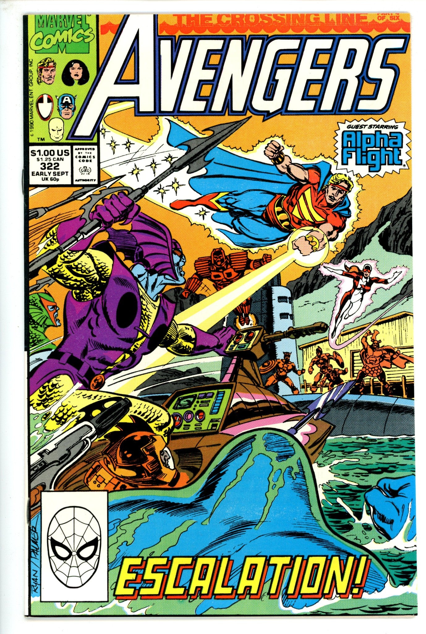 The Avengers Vol 1 322