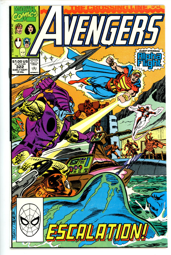 The Avengers Vol 1 322