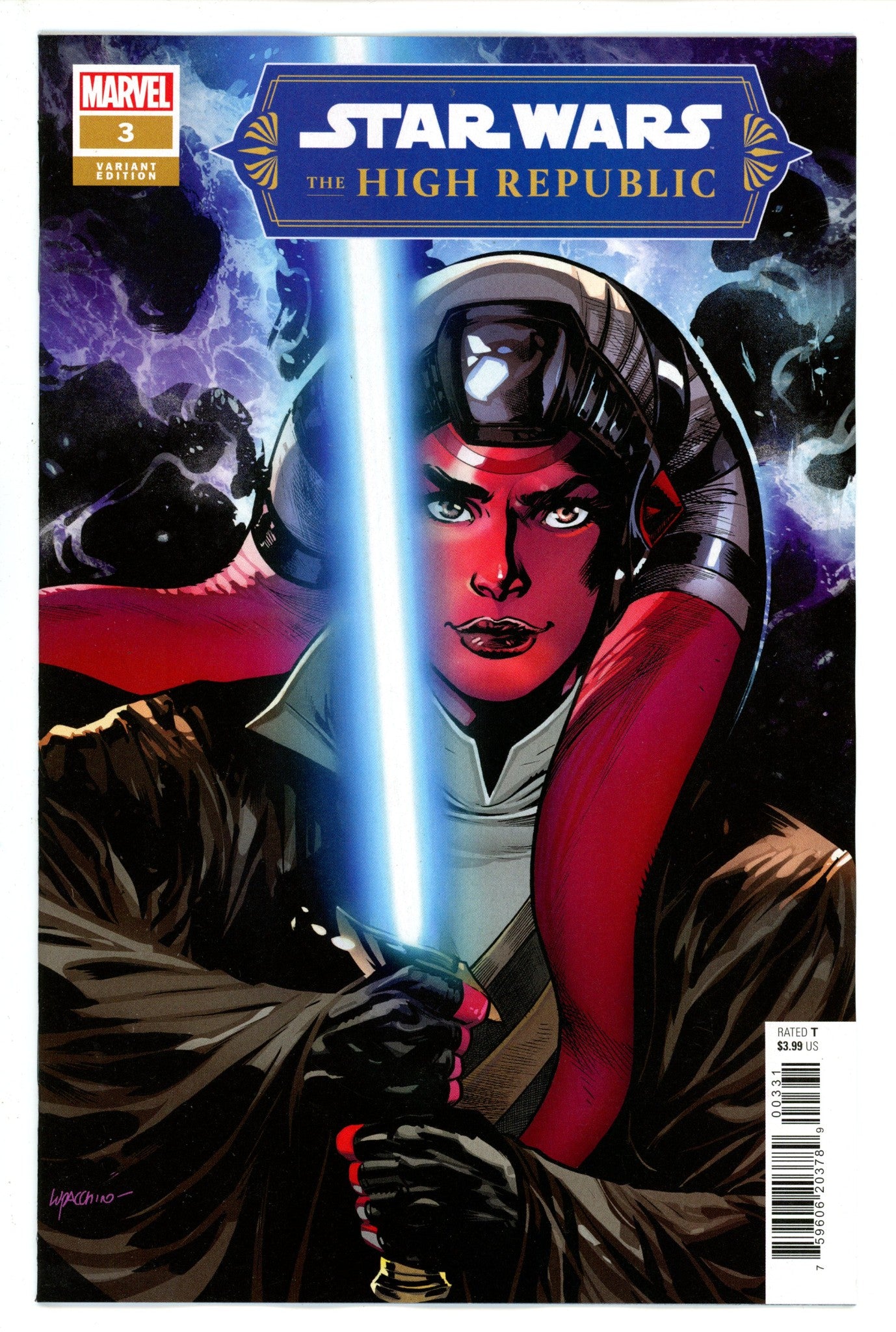 Star Wars High Republic 3 Lupacchino Incentive Variant NM (2022)