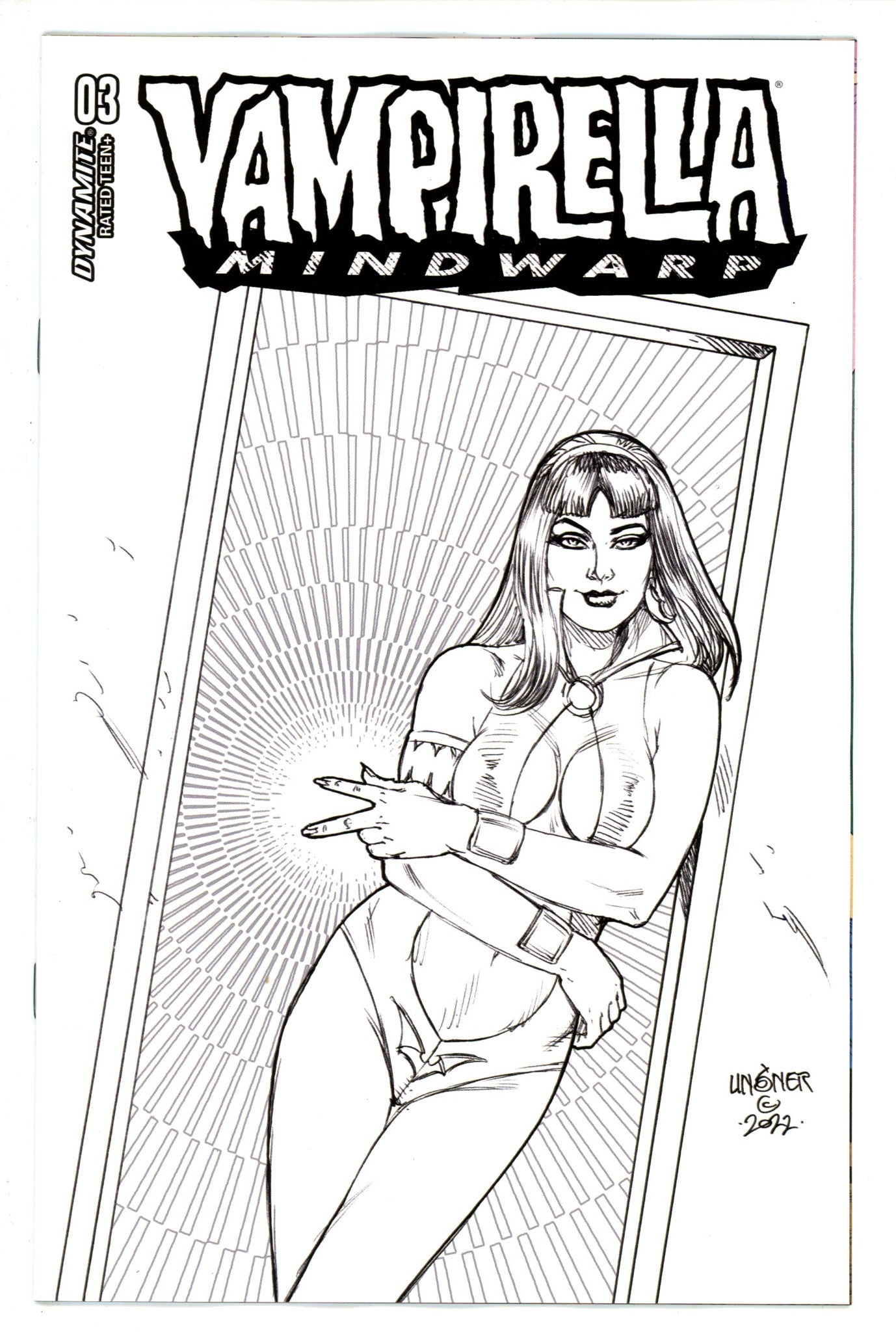 Vampirella Mindwarp 3 Linsner Variant