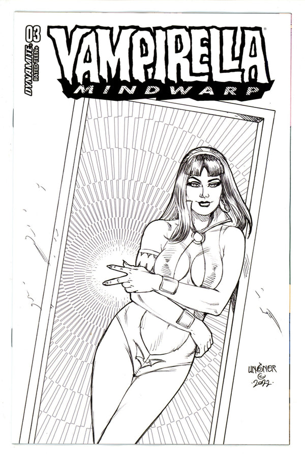 Vampirella Mindwarp 3 Linsner Variant