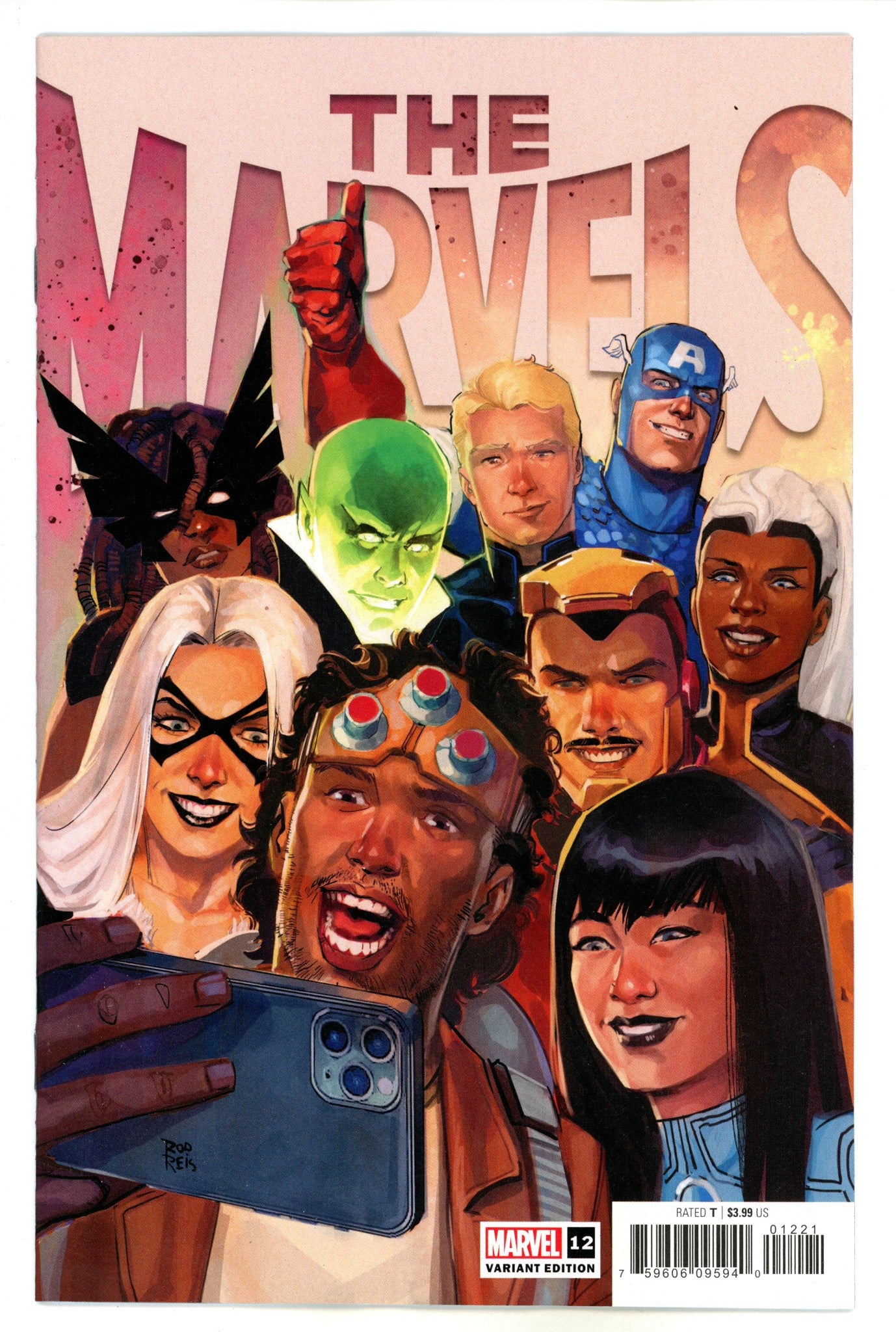 The Marvels 12 Reis Variant NM-