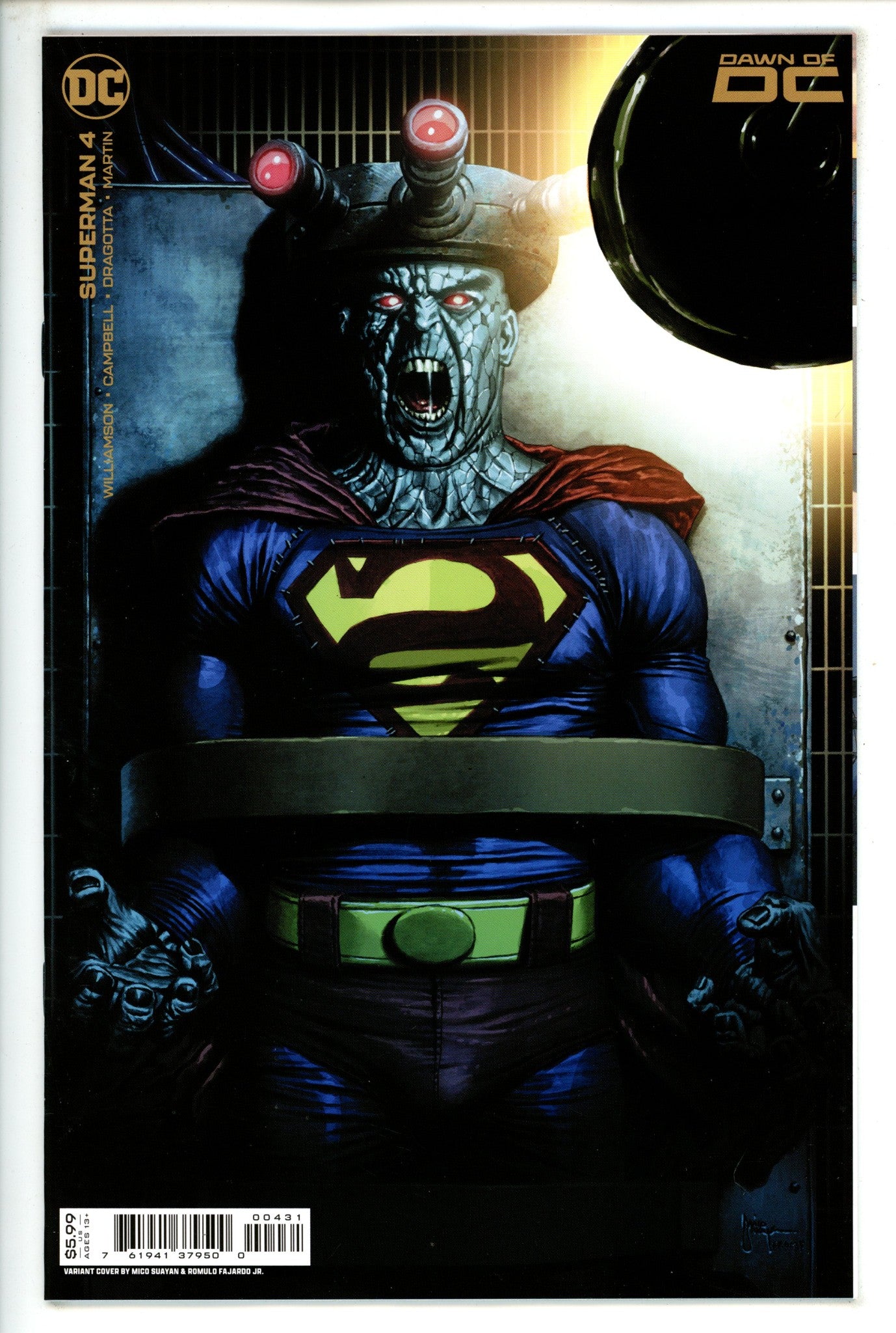 Superman Vol 6 4 Suayan Variant (2023)