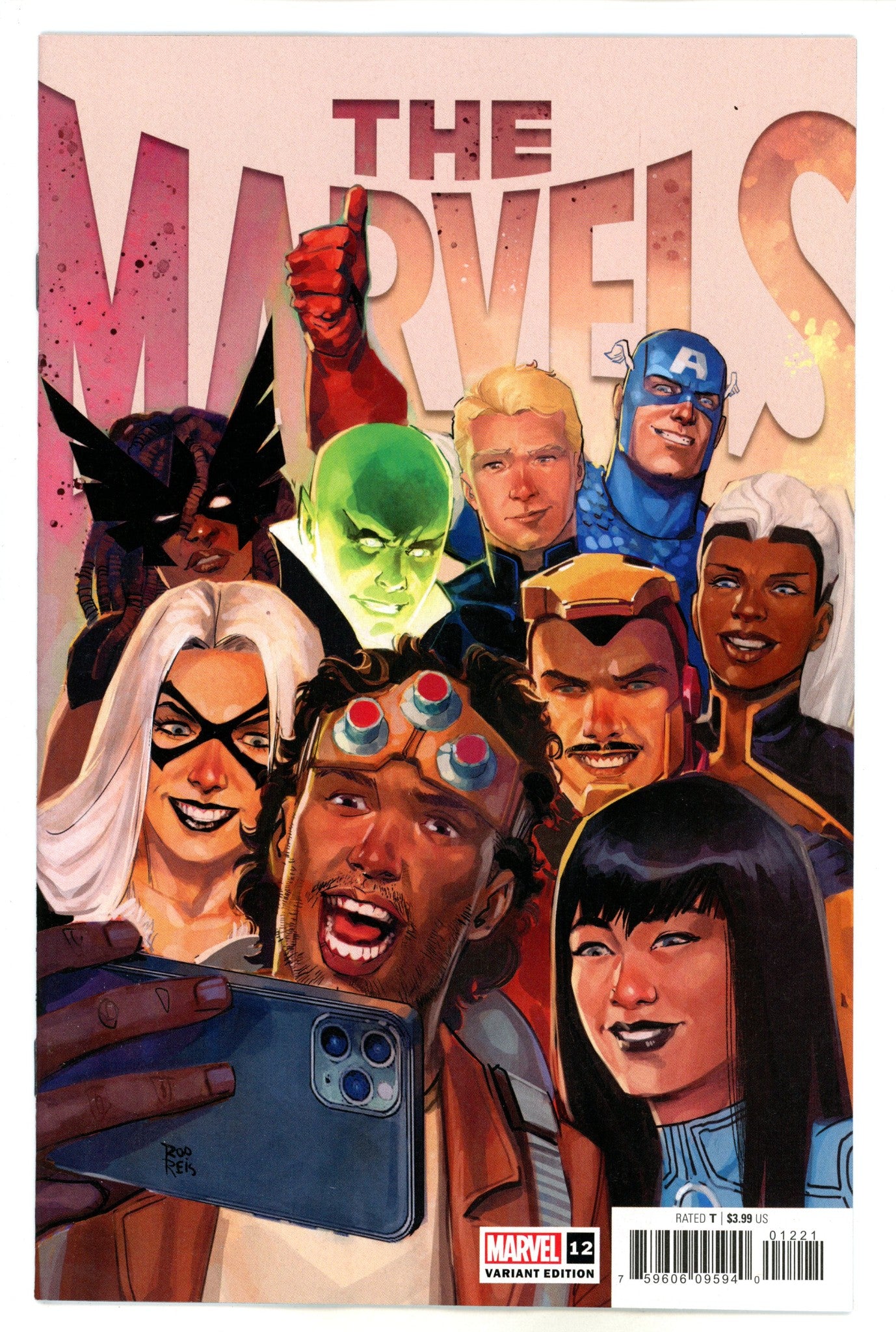 The Marvels 12 Reis Variant NM (2022)