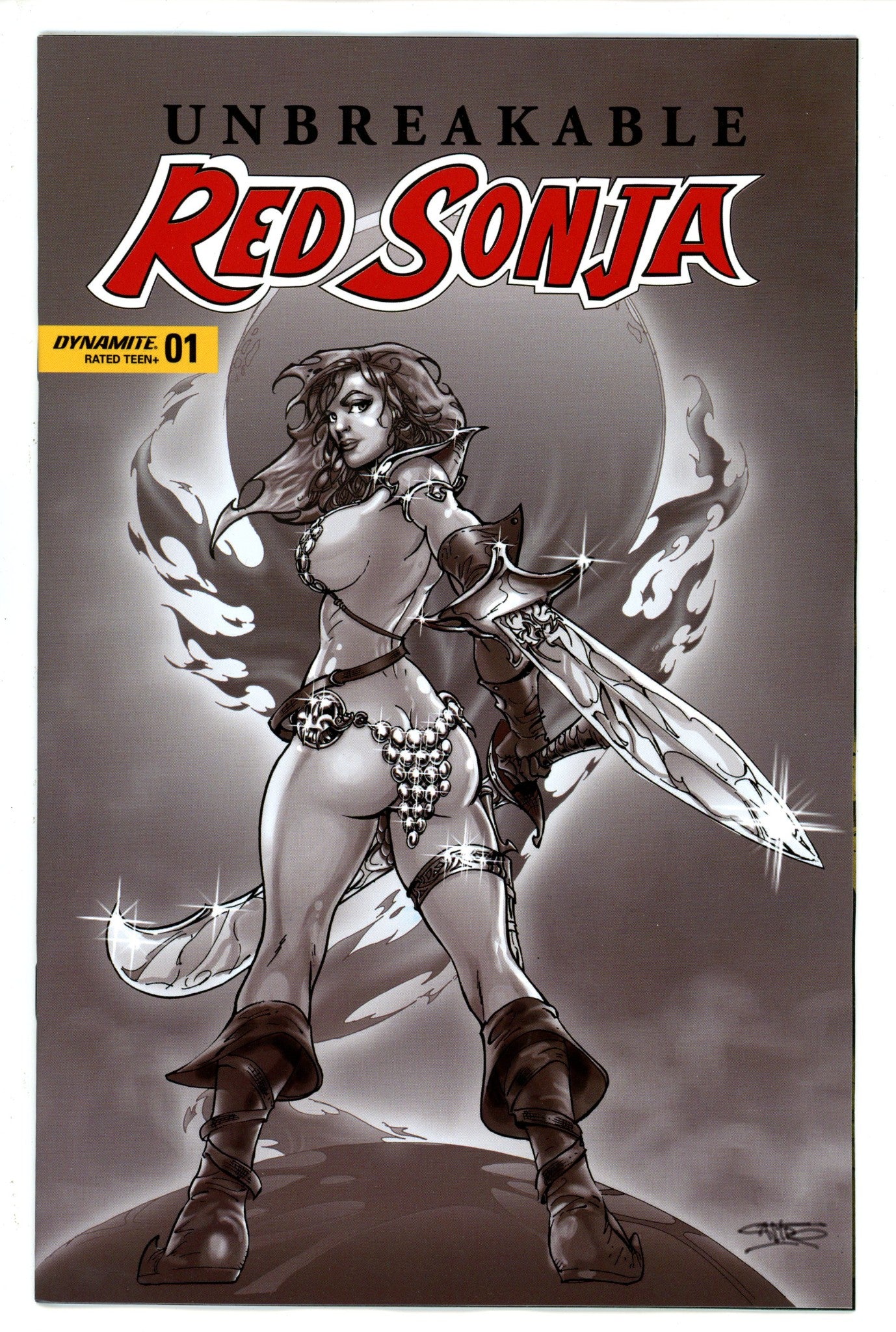 Unbreakable Red Sonja 1 Castro Variant