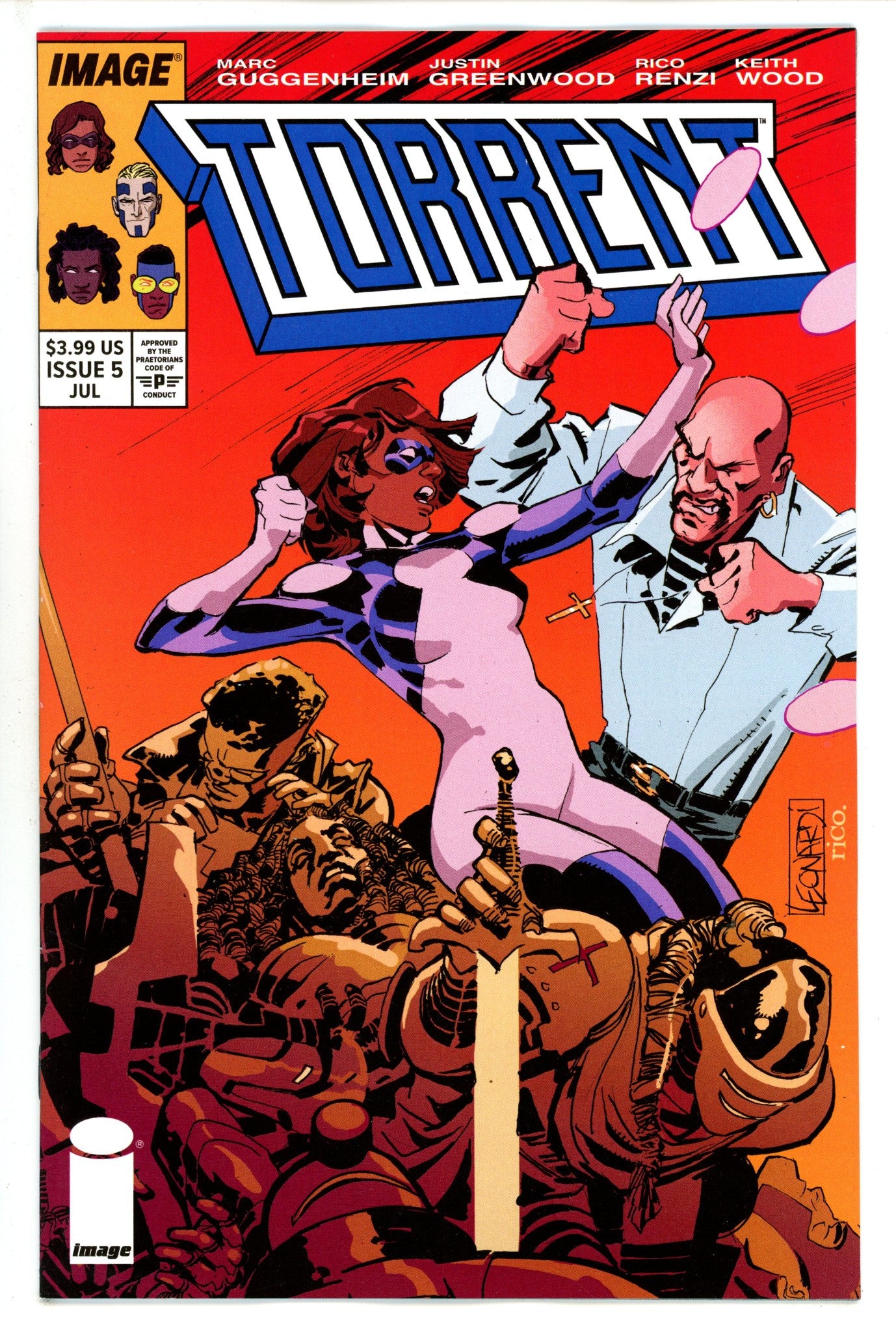 Torrent 5 Leonardi Homage Variant (2023)