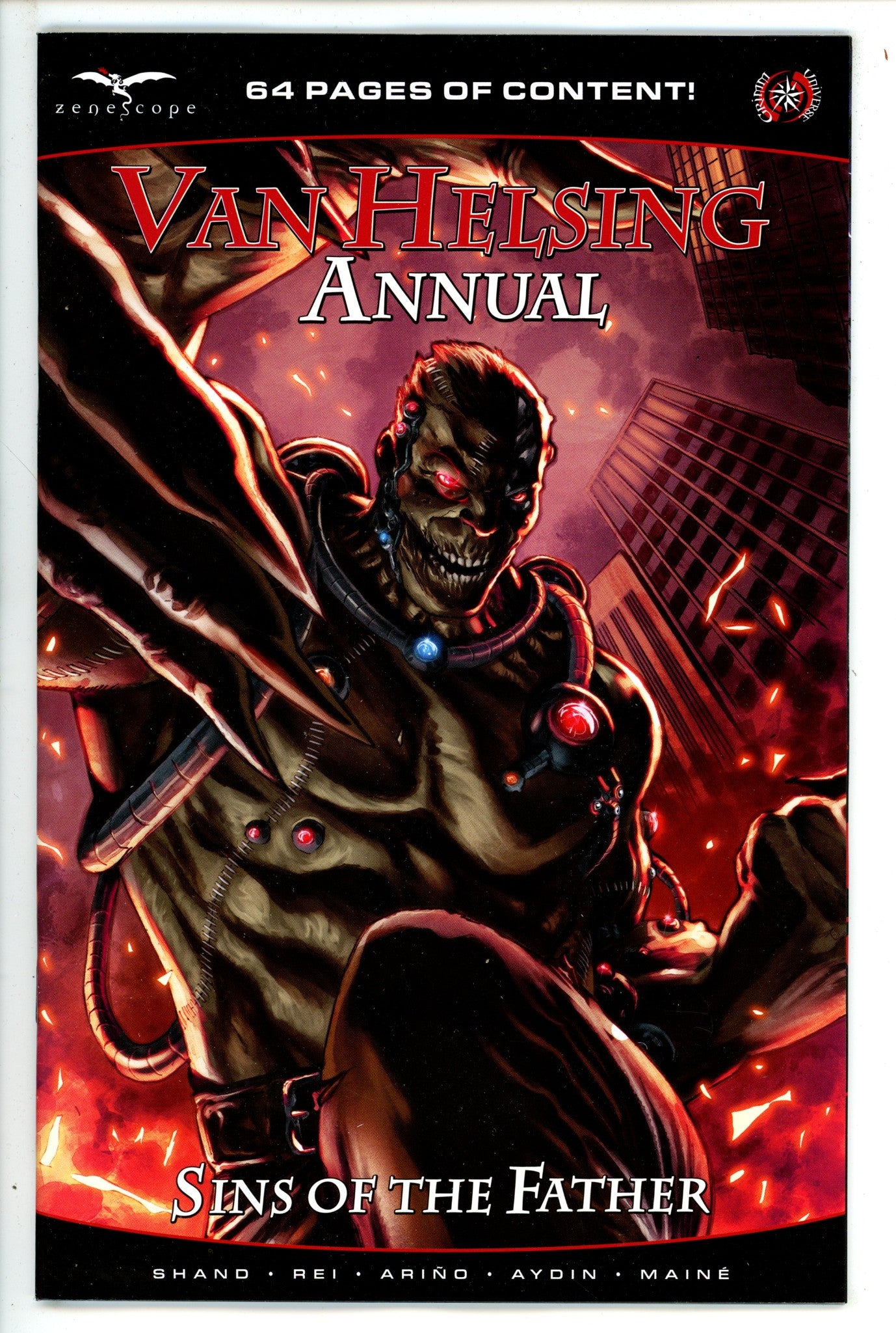 Van Helsing Annual Sins Of The Father 1 Barrionuevo Variant (2023)
