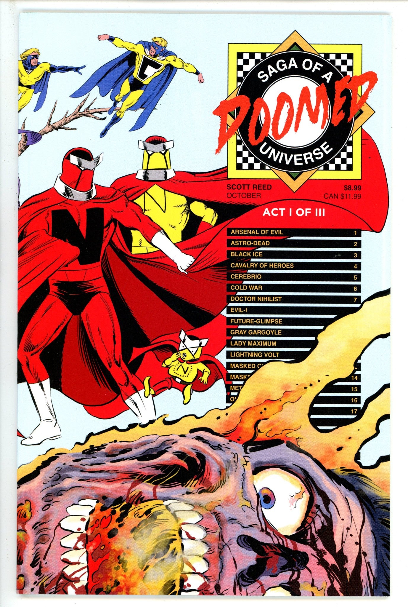 Saga of a Doomed Universe 1 Reed Homage Variant (2022)