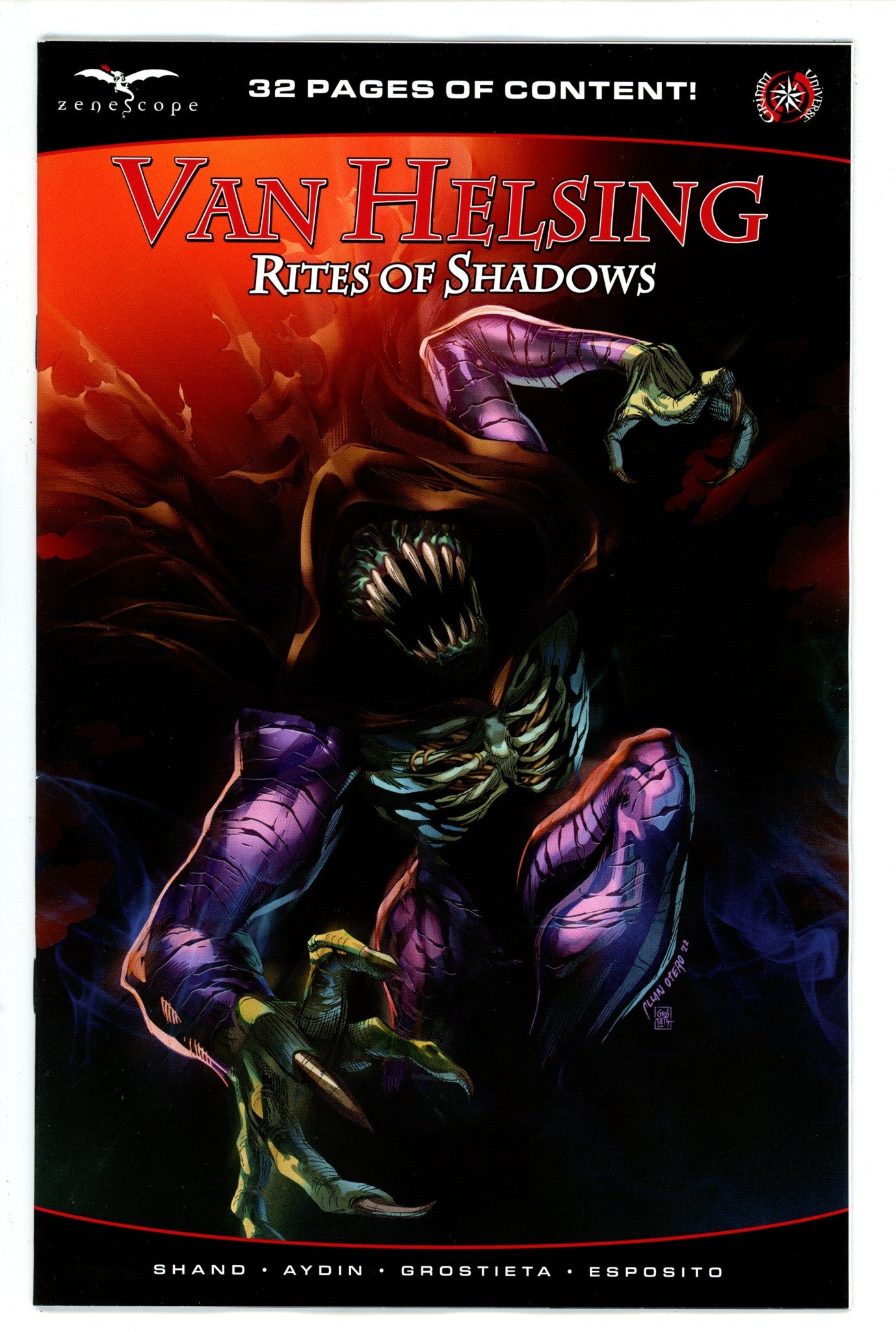 Van Helsing Rites of Shadows 1 Otero Variant