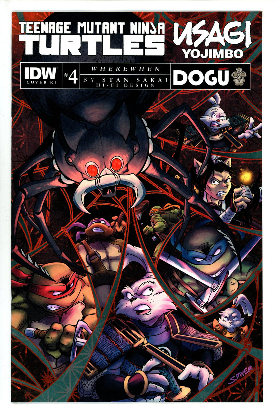 Teenage Mutant Ninja Turtles Usagi Yojimbo Wherewhen 4 Myer Incentive Variant NM (2023)
