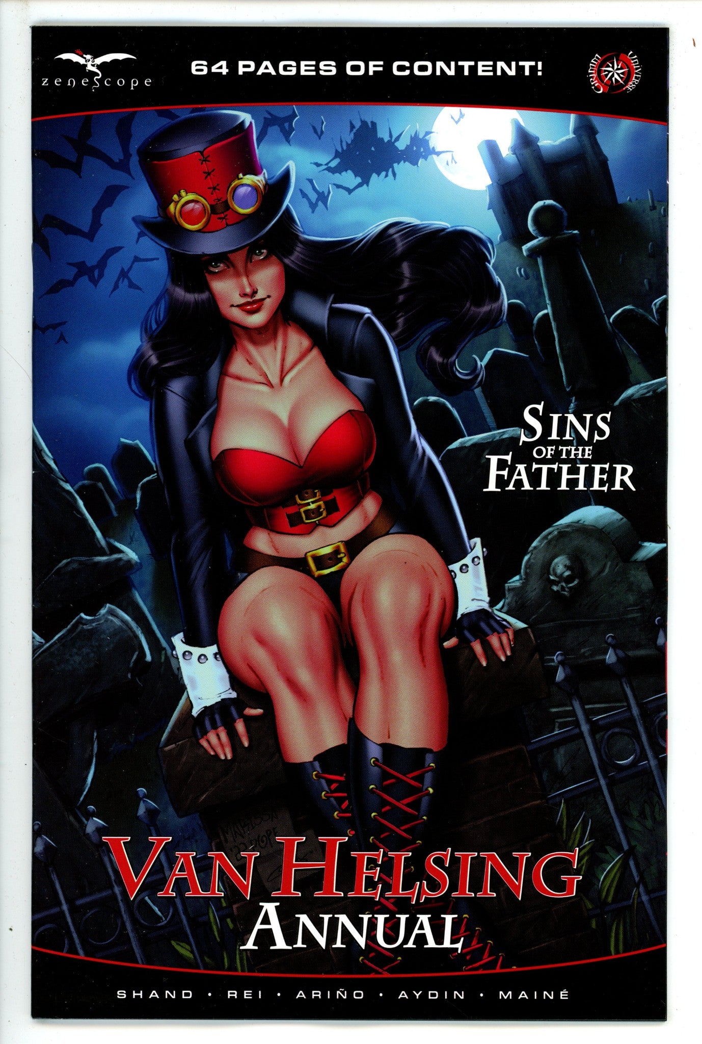 Van Helsing Annual Sins Of The Father 1 Pope Variant (2023)