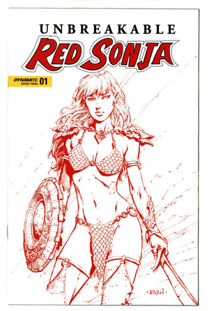 Unbreakable Red Sonja 1 Finch Variant (2022)