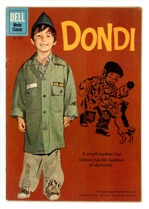 Four Color Vol 2 1176 Dondi Ad Back Cover VG/FN