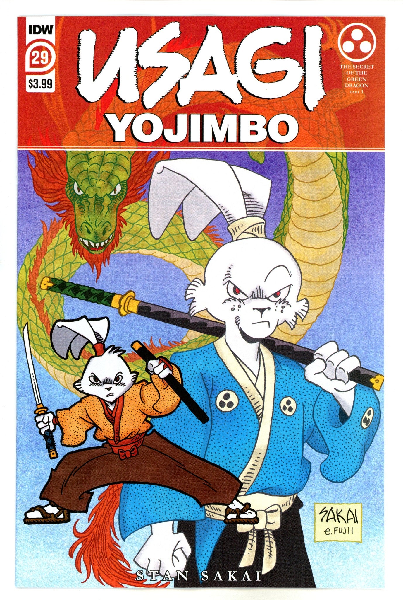 Usagi Yojimbo Vol 4 29 (2022)