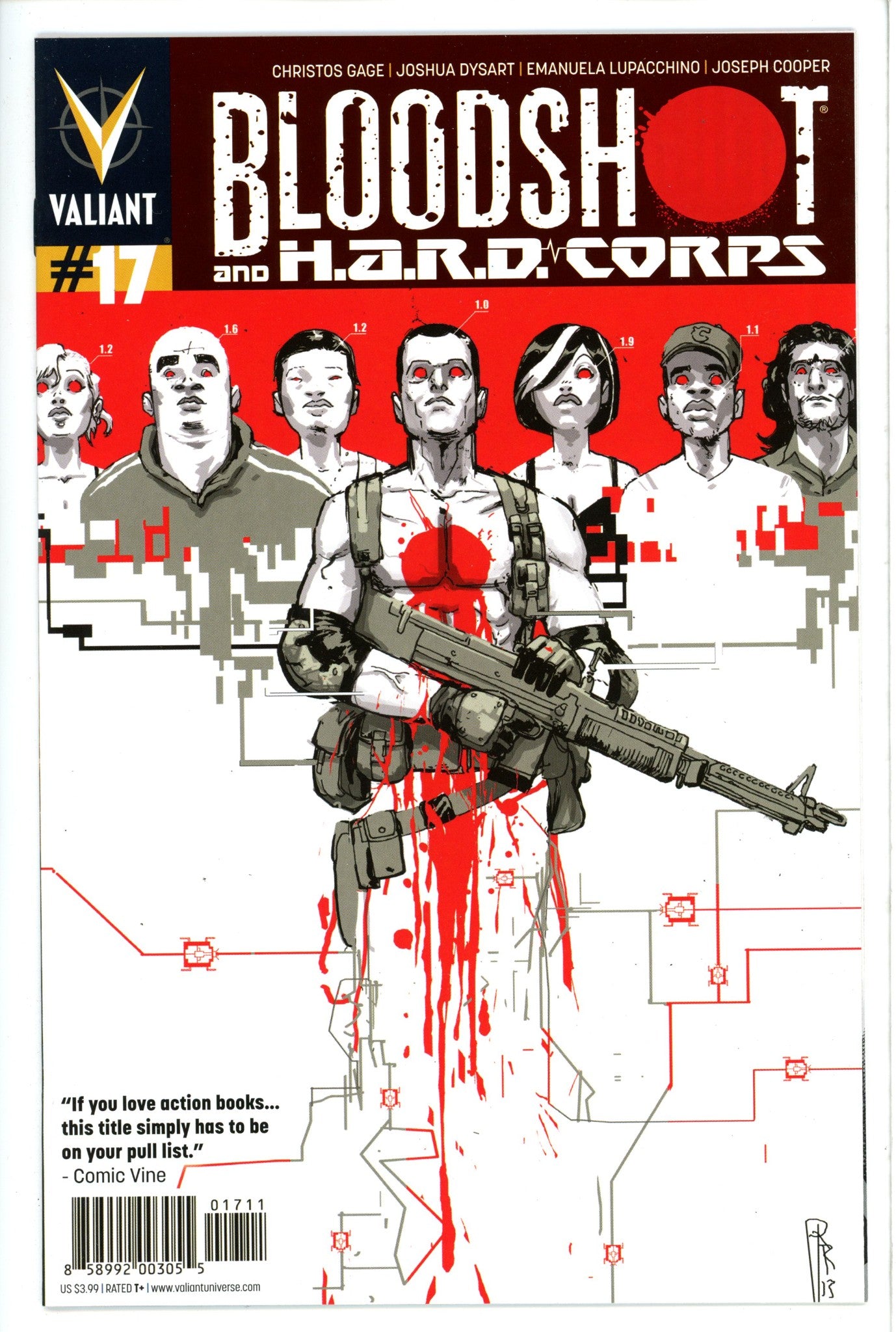 Bloodshot and H.A.R.D.Corps 17-Valiant Entertainment-CaptCan Comics Inc
