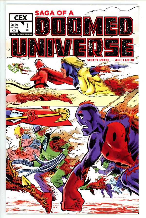Saga of a Doomed Universe 1 Reed Homage Variant (2022)
