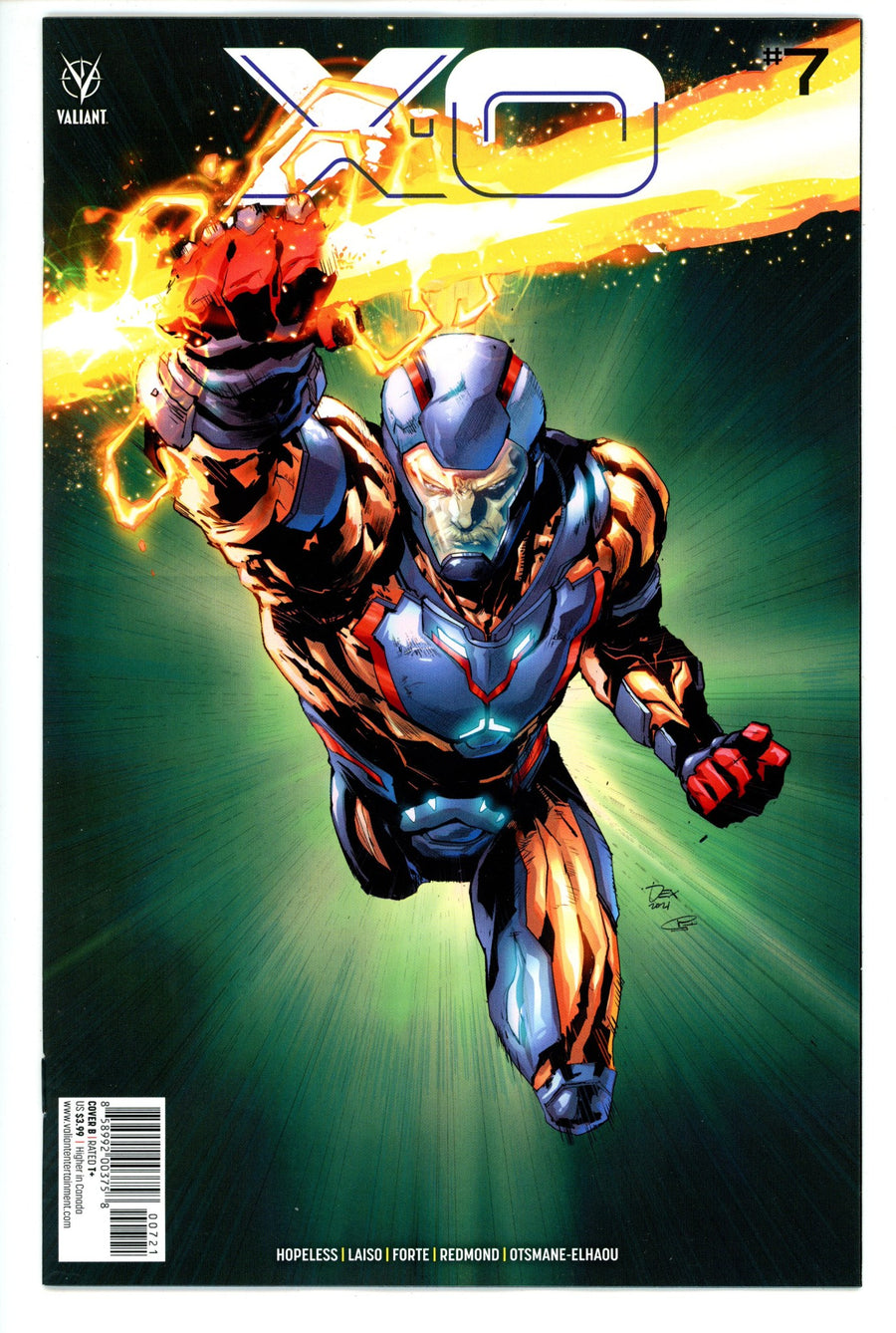 X-O Manowar Vol 5 7 Soy Variant (2021)