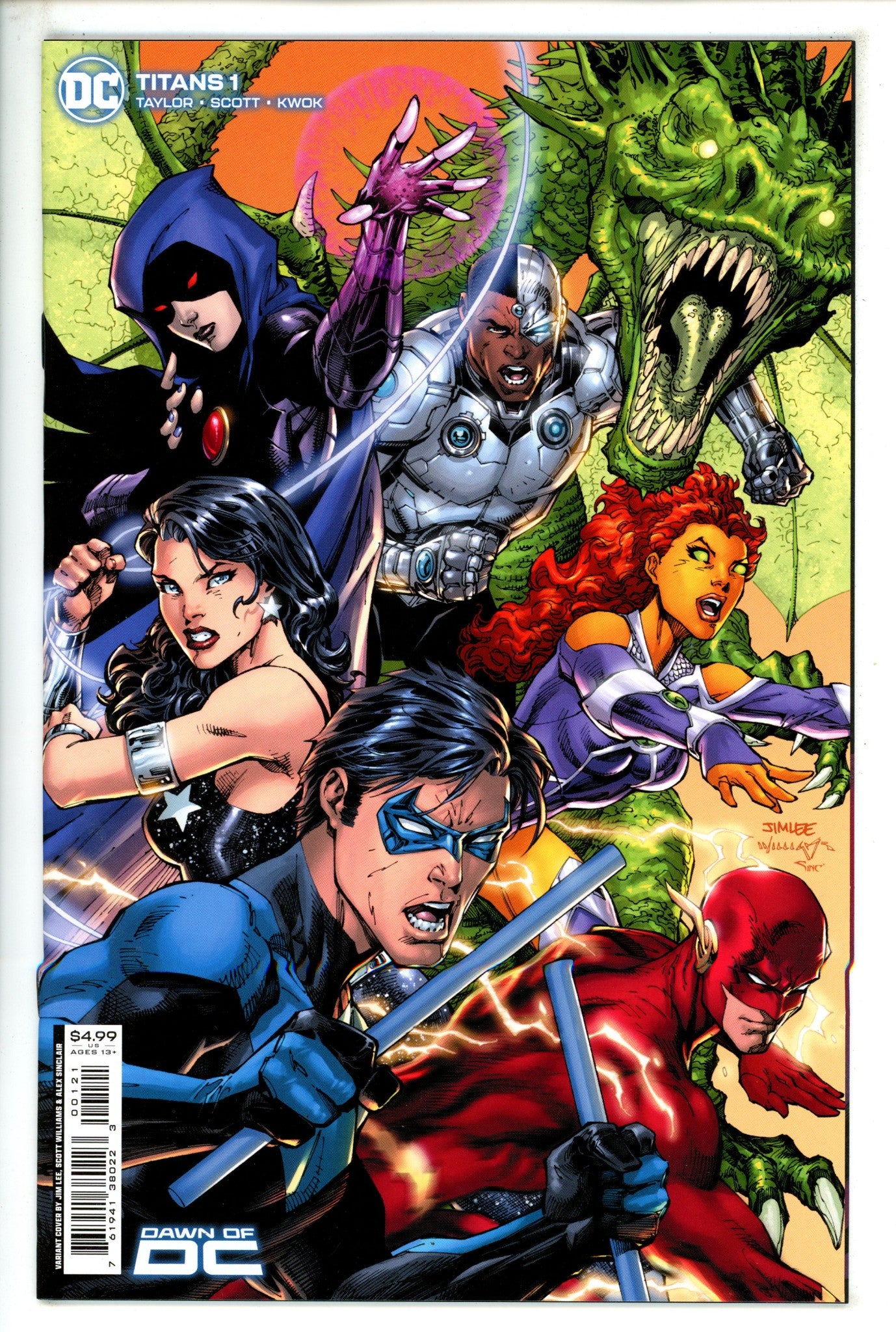 Titans Vol 4 1 Lee Variant (2023)