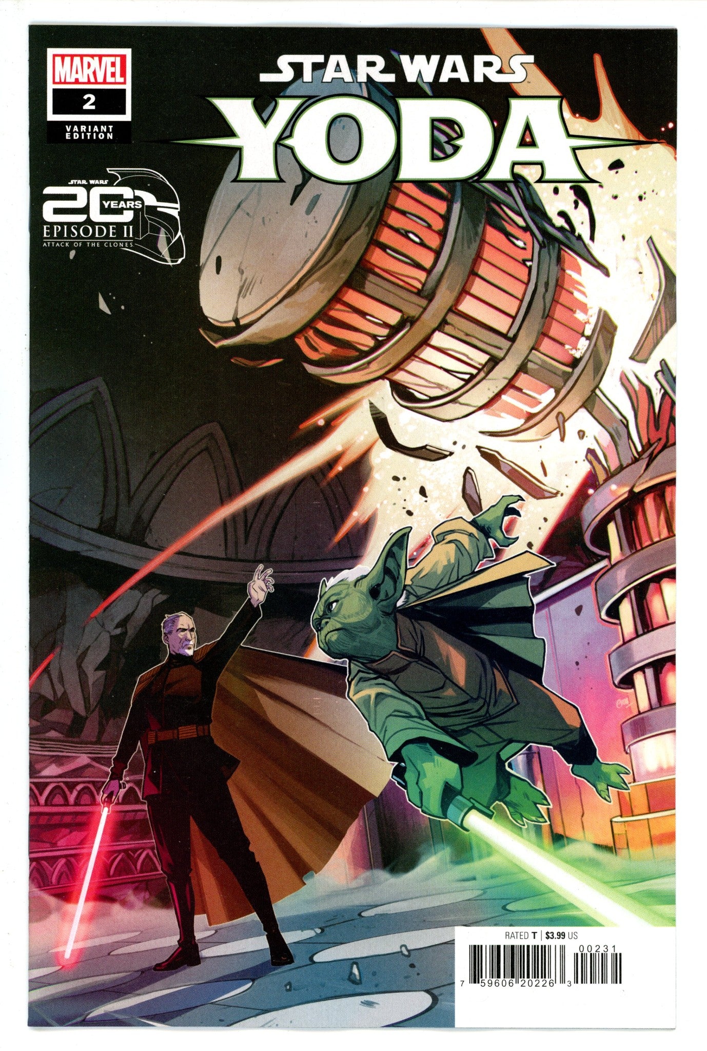 Star Wars Yoda 2 Wijngaard Variant (2022)