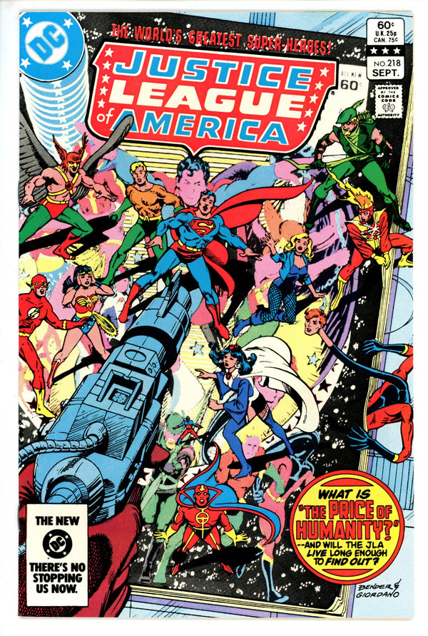 Justice League of America  218