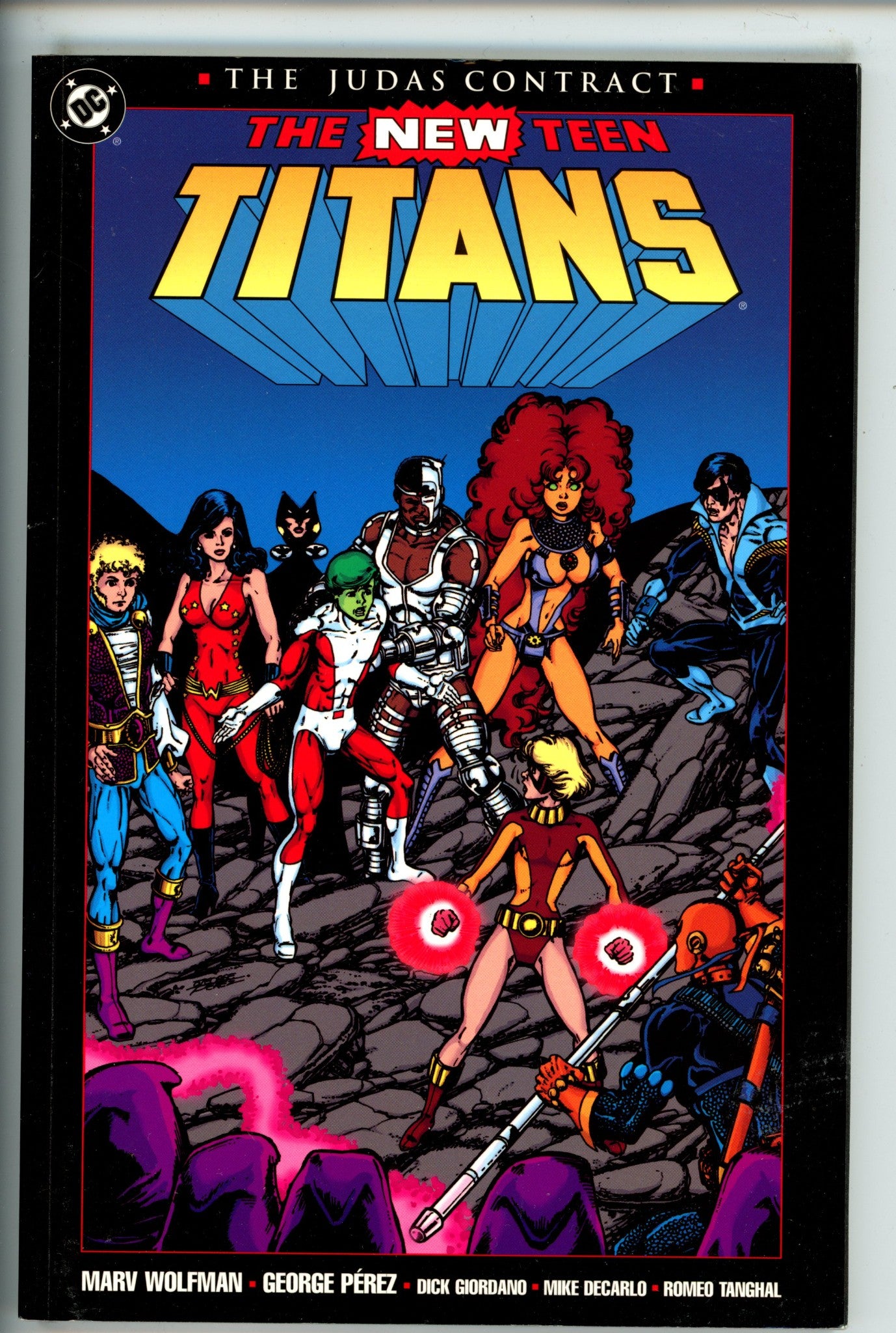 The New Teen Titans The Judas Contract TPB
