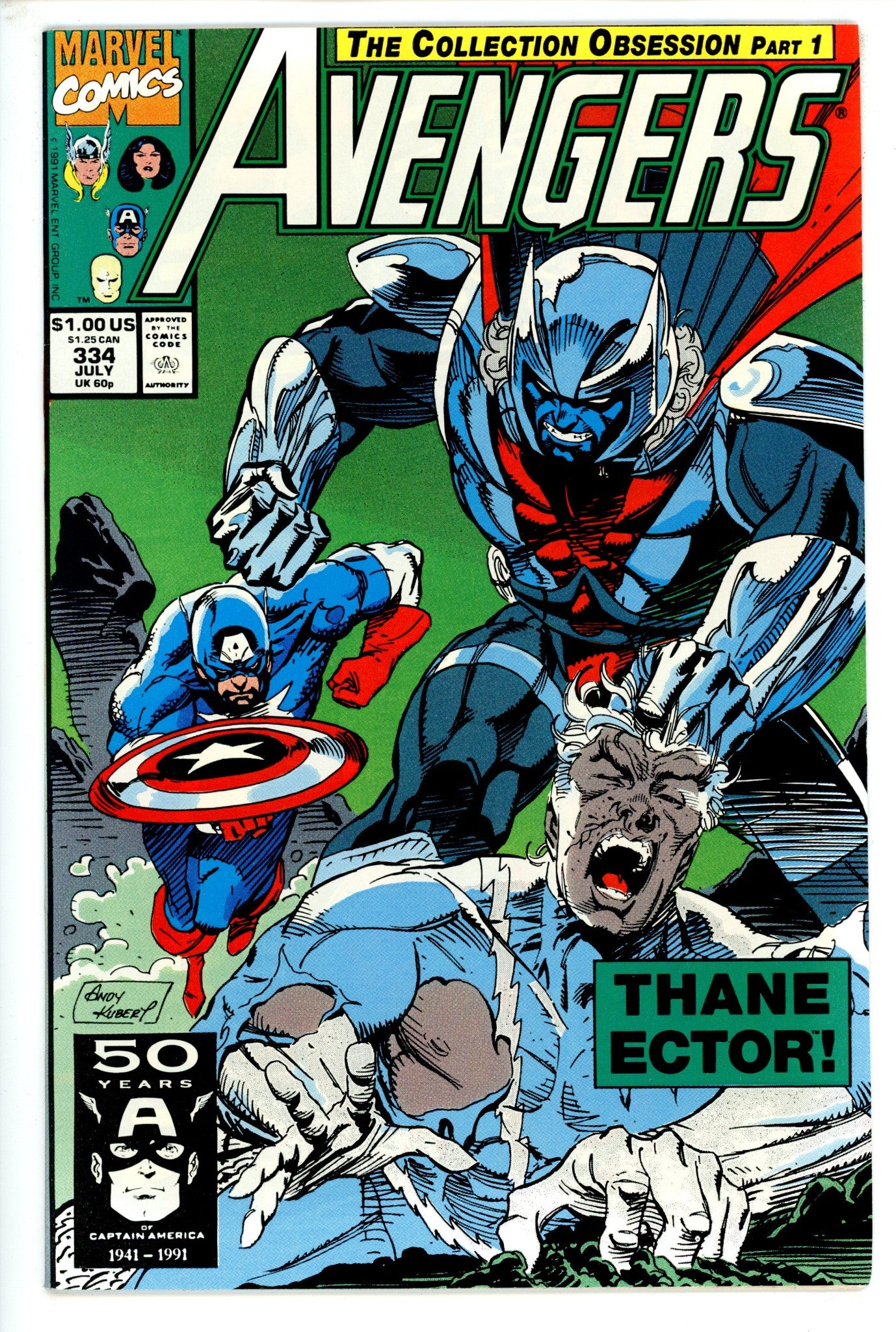 The Avengers Vol 1 334