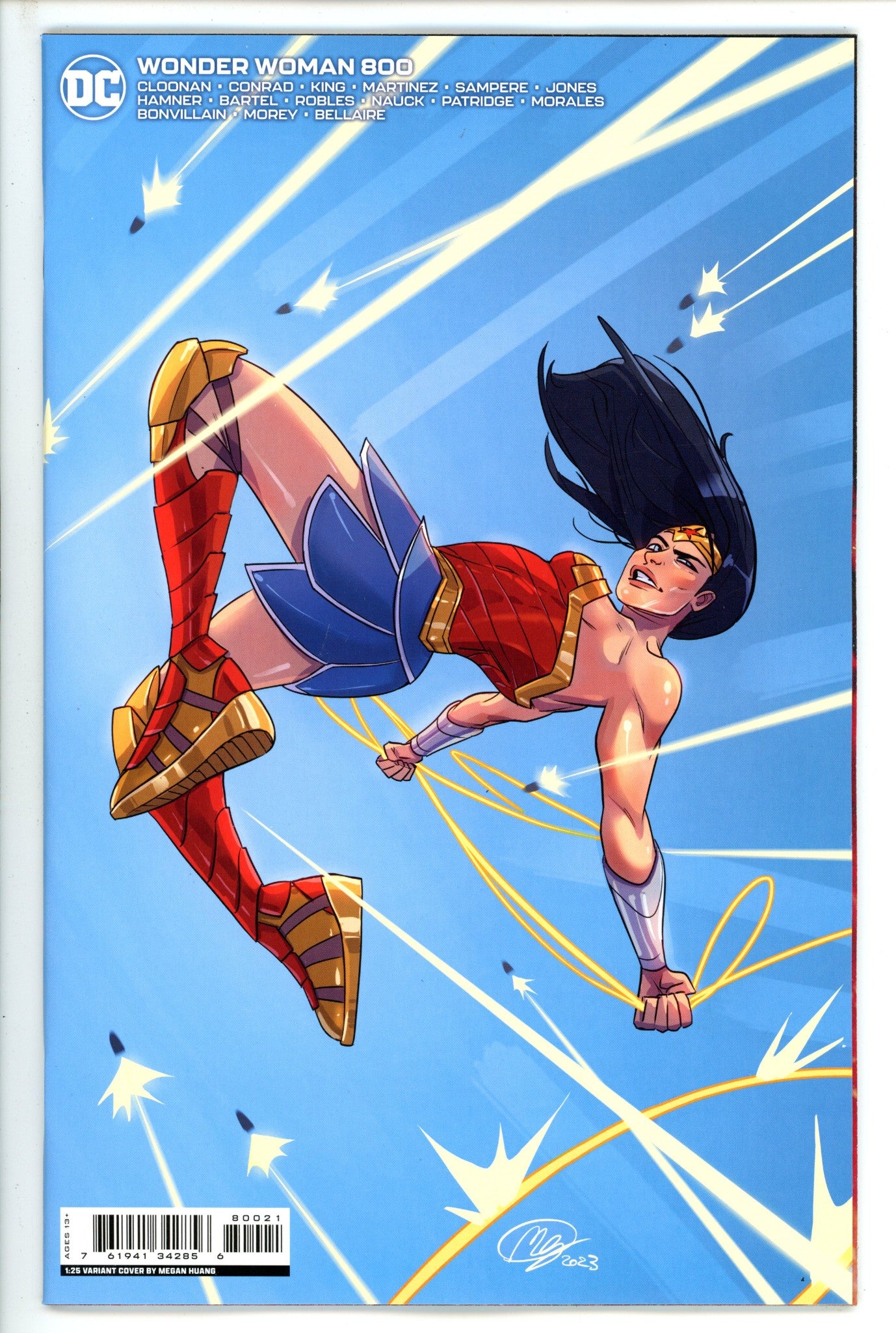 Wonder Woman Vol 5 800 Huang Incentive Variant NM+ (2023)