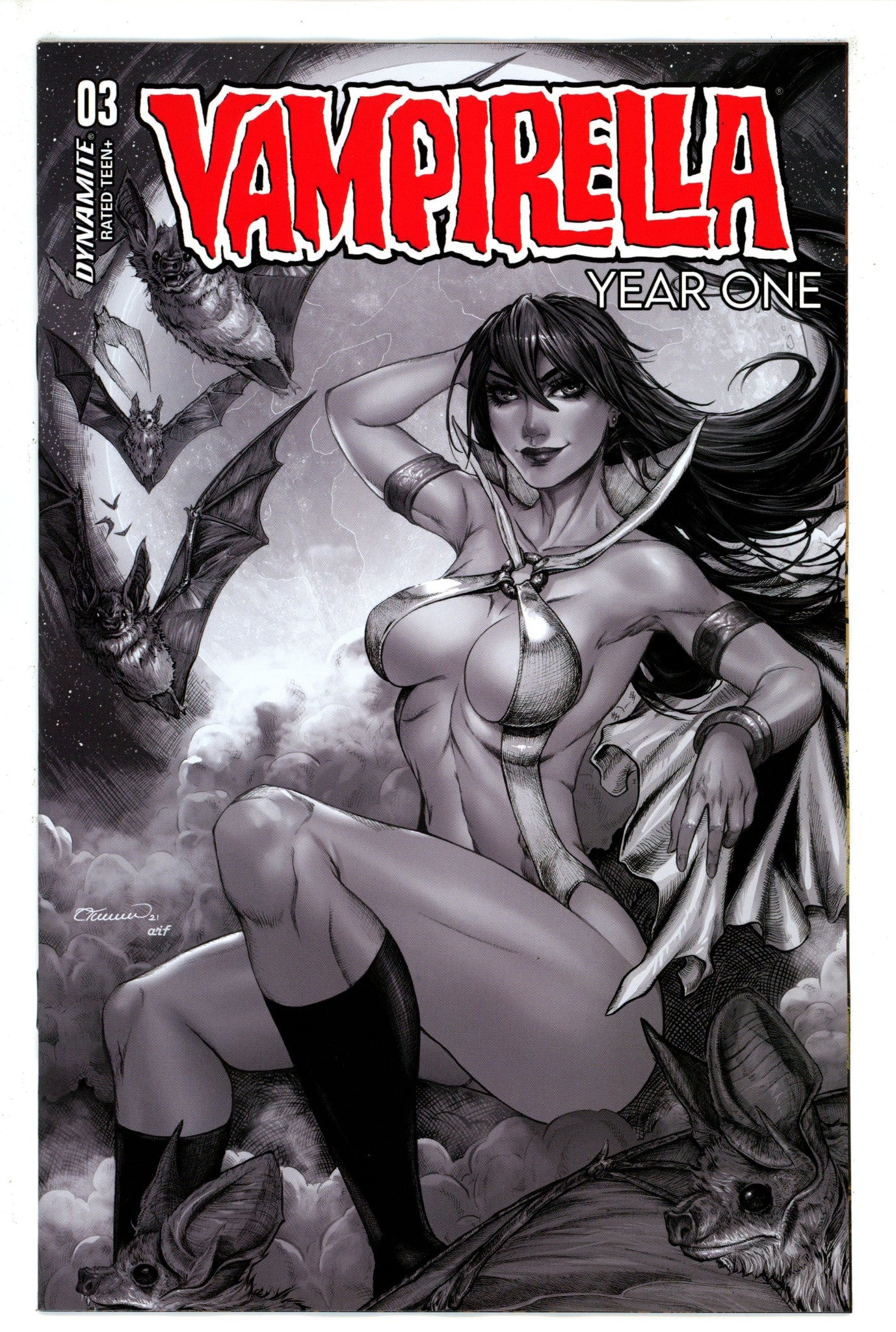 Vampirella Year One 3 Turner Variant