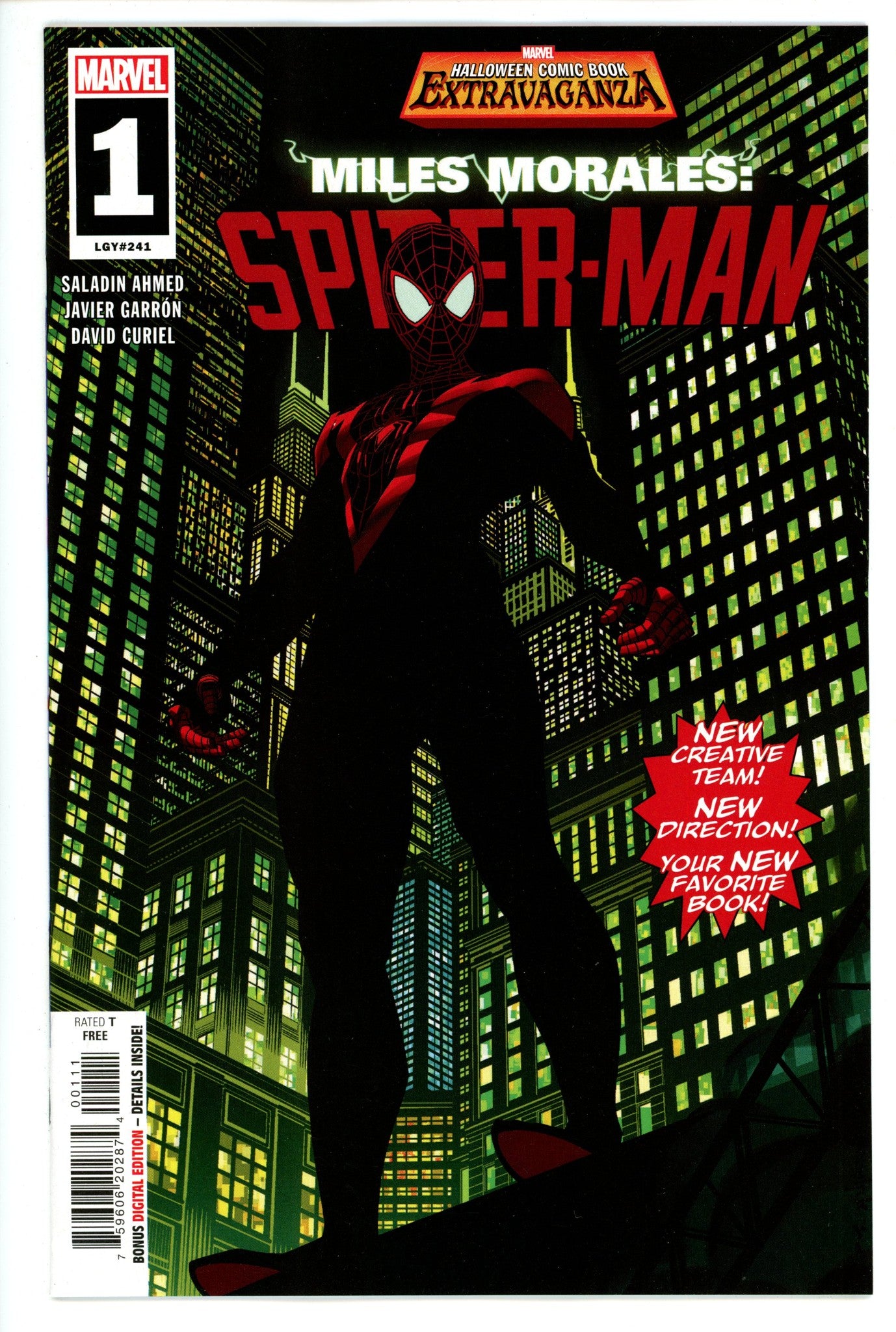 Miles Morales Spider-Man 1 Haloween Comic Book Extravaganza (ONE PER CUSTOMER)
