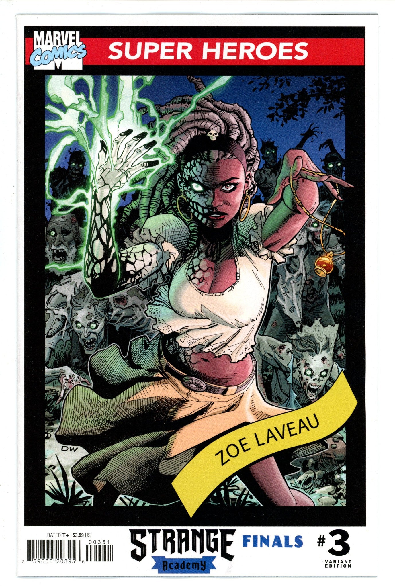 Strange Academy Finals 3 Weaver Trading Card Variant (2022)