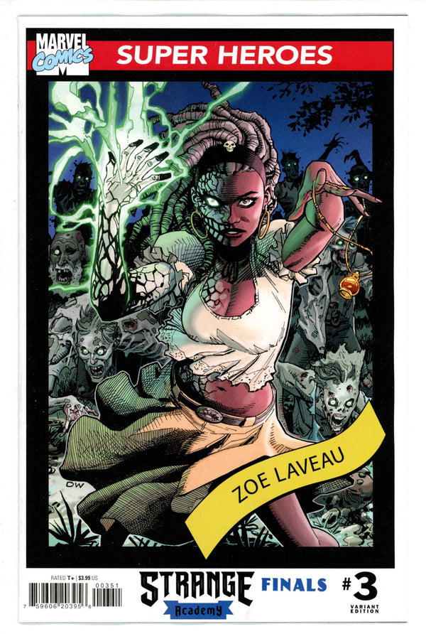 Strange Academy Finals 3 Weaver Trading Card Variant (2022)