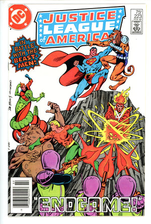 Justice League of America  223 Newsstand