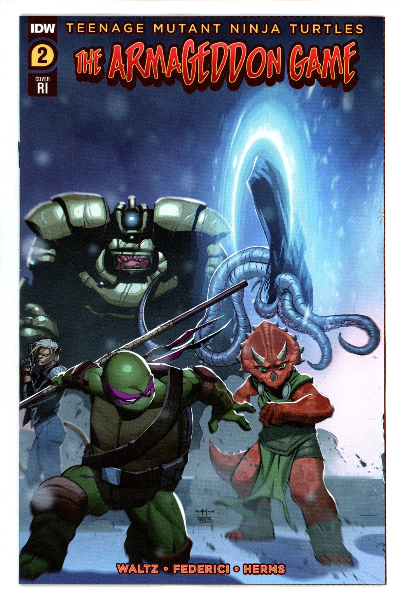 Teenage Mutant Ninja Turtles Armageddon Game 2 Qualano Variant NM (2022)