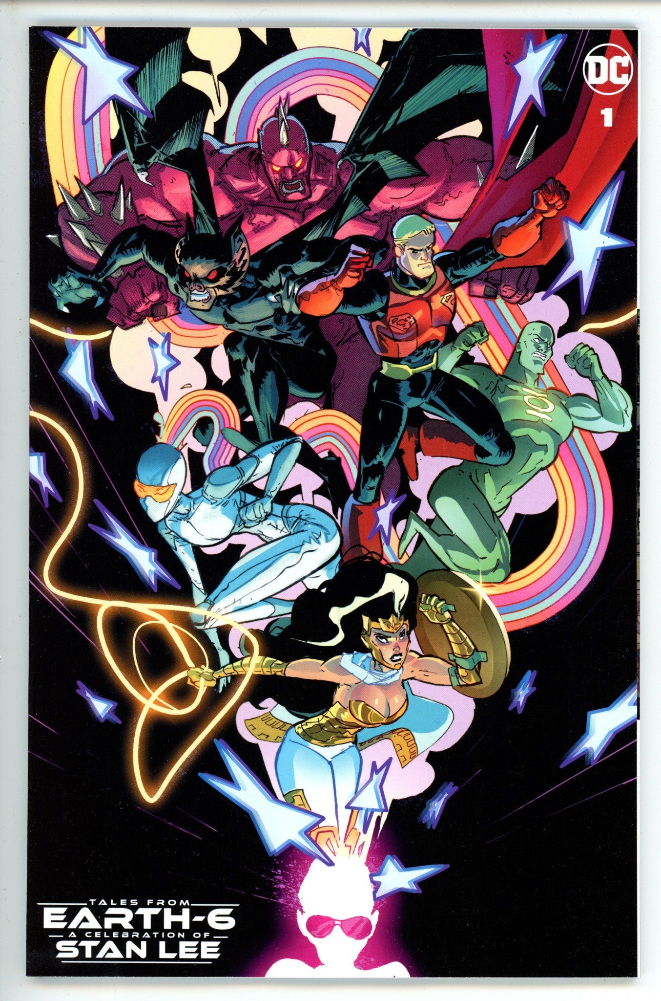 Tales From Earth-6 a Celebration of Stan Lee 1 Rossmo Justice League Variant (2022)