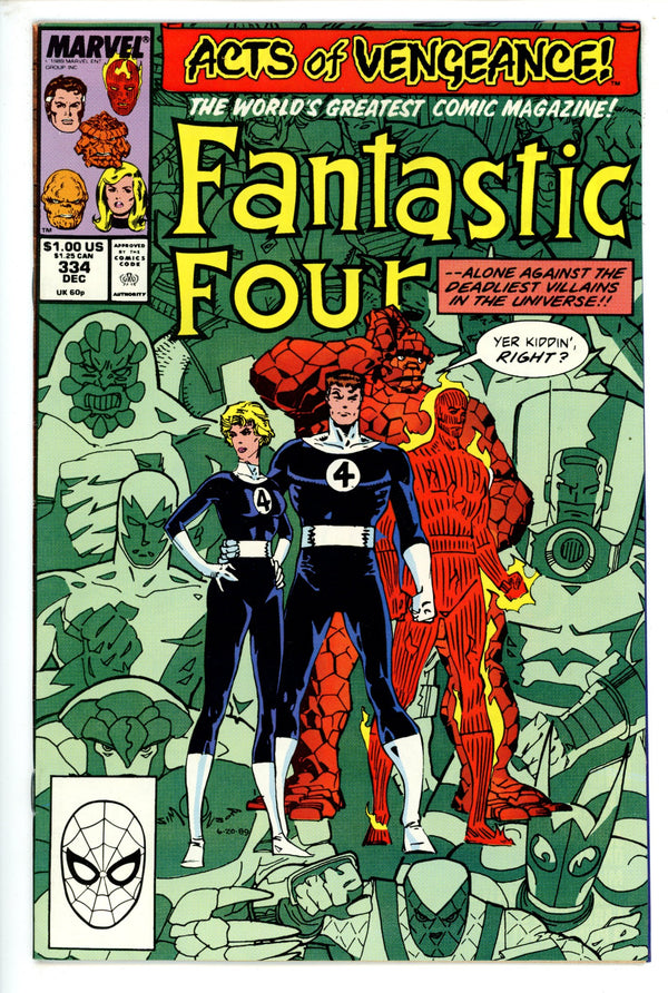 Fantastic Four Vol 1 334