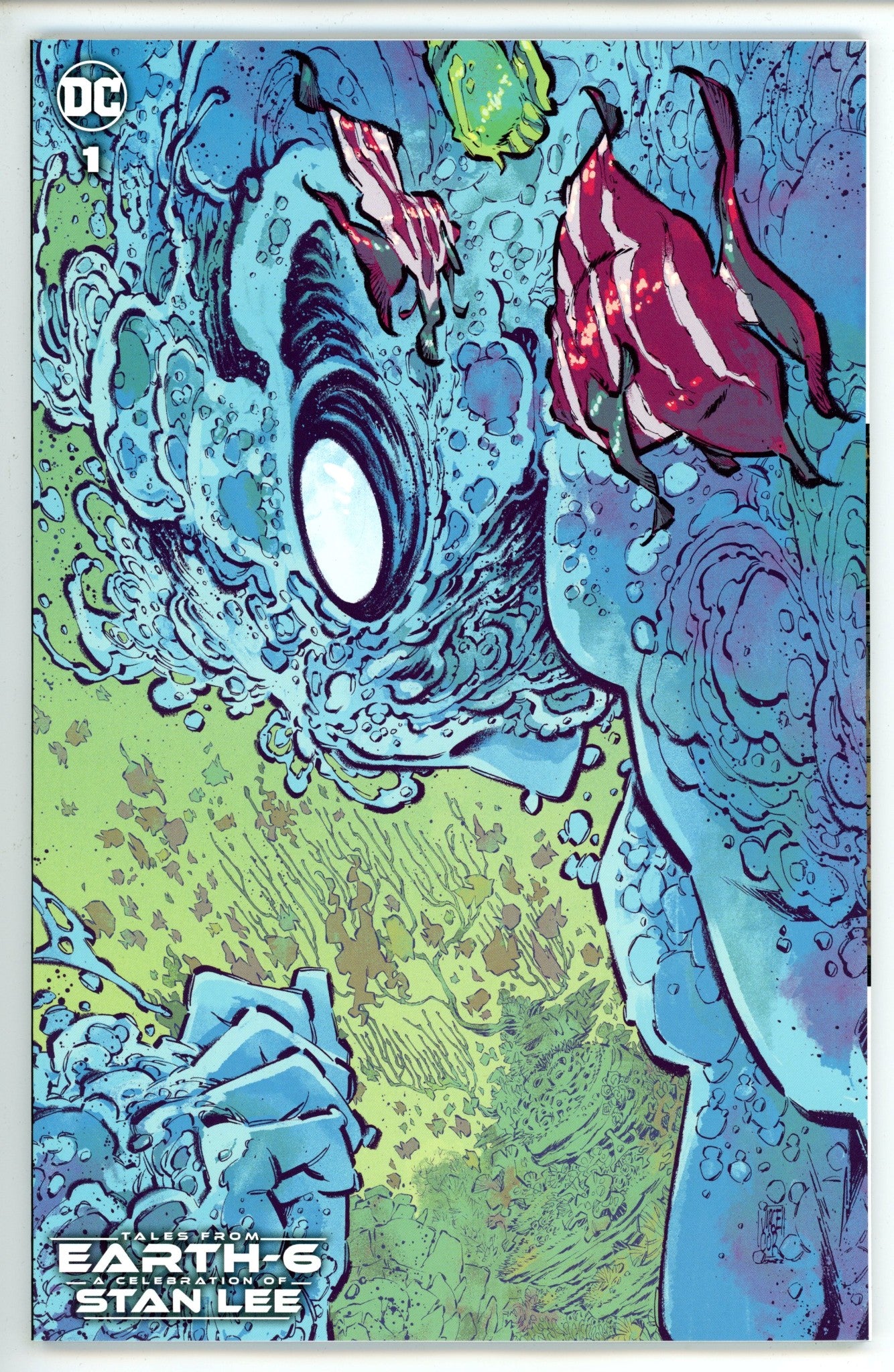 Tales From Earth-6 a Celebration of Stan Lee 1 Corona Aquaman Variant (2022)